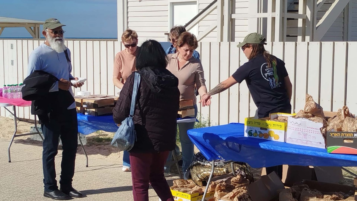 טיול מונגש לזיקים לכל ותיקי אשכול