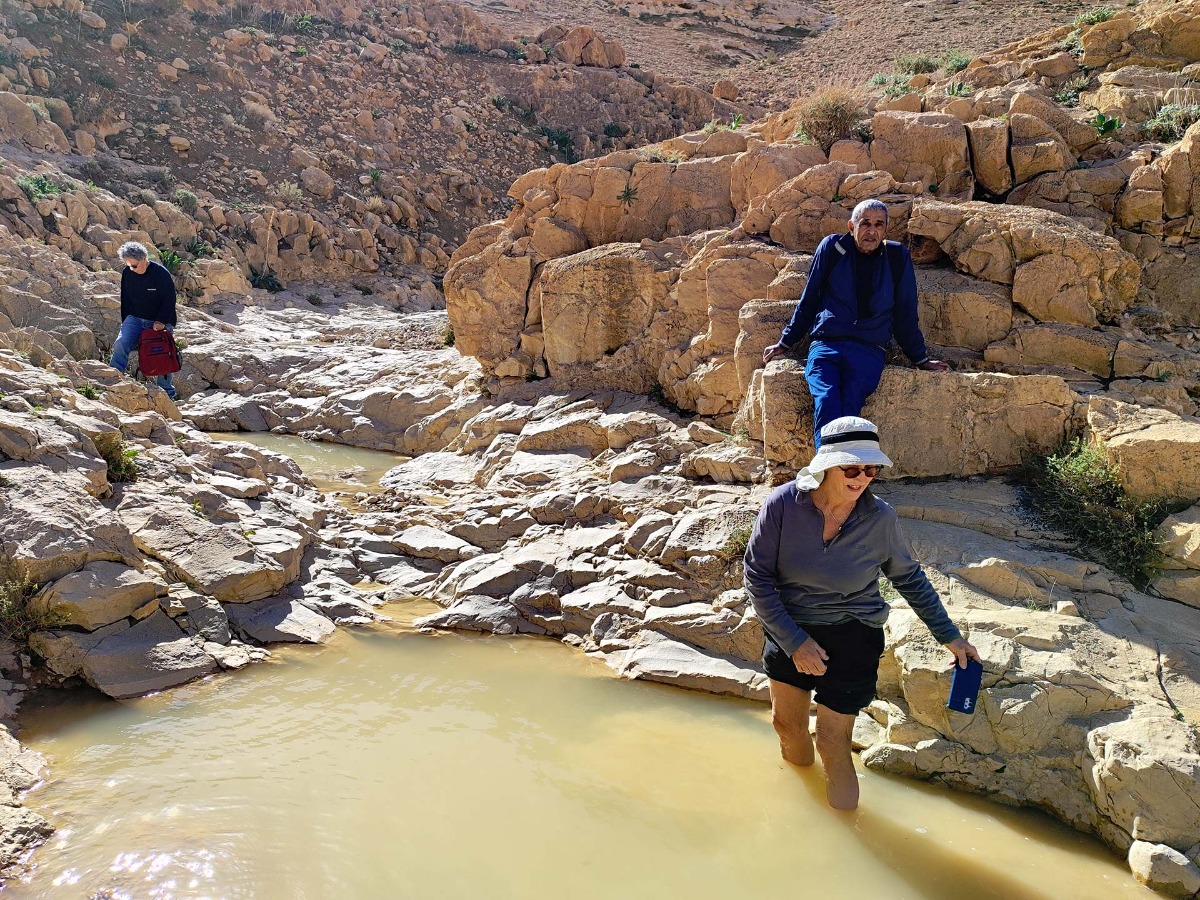 נווה אשכול מטיילים בשבילי ישראל עם יוני שטרן - נחל רחף עליון