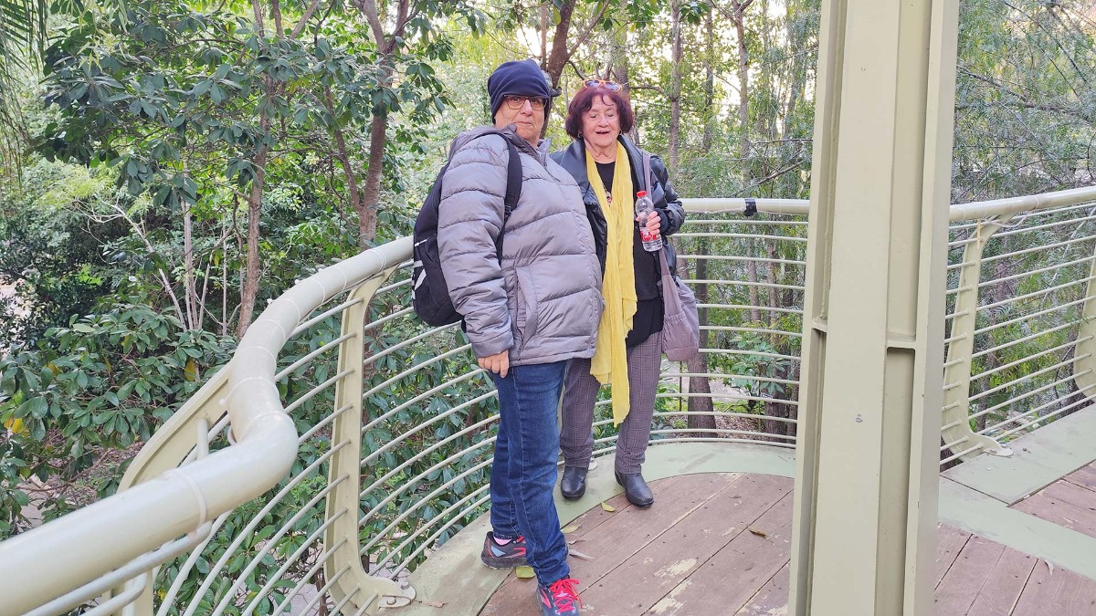 טיול ותיקים לגן הבוטני בירושלים