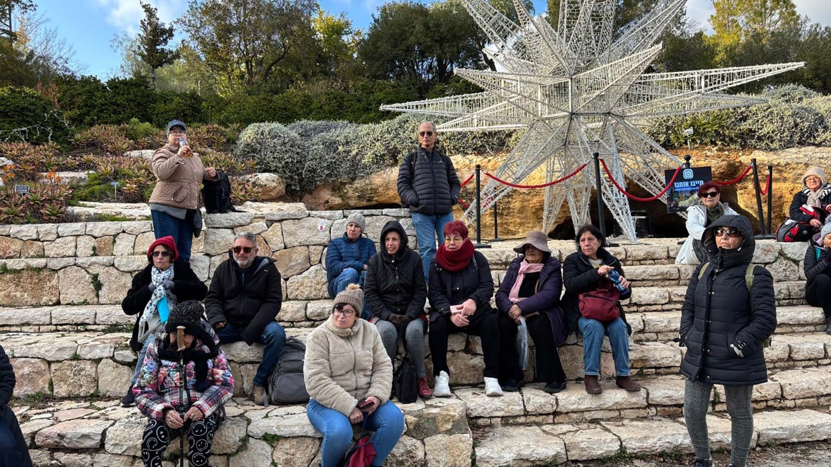 טיול ותיקים לגן הבוטני בירושלים