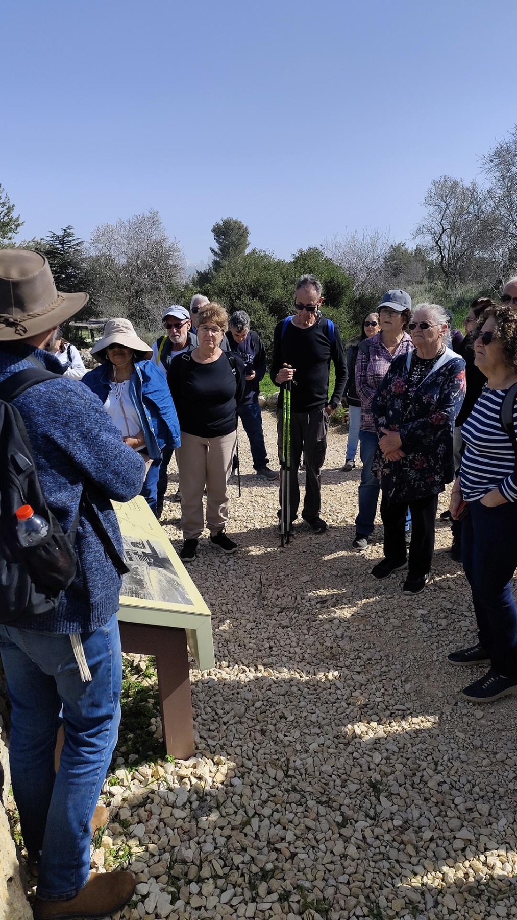 טיול עין חמד, קסטל, הר אדר